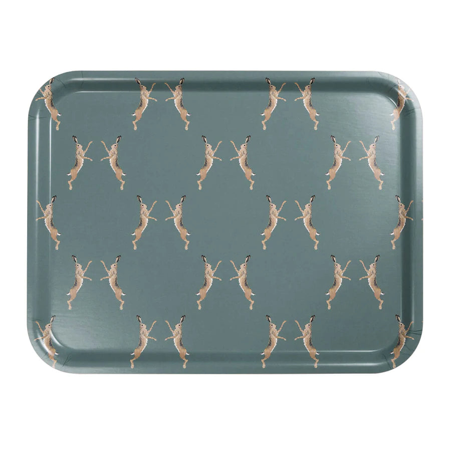 Sophie Allport - Boxing Hares Printed Tray