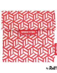Snack n Go Reusable Snack Bag - Red