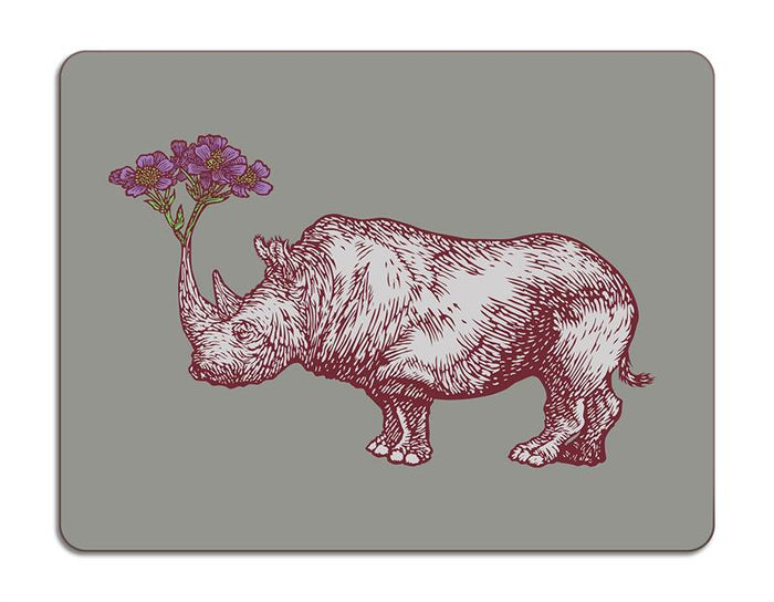 Avenida Home Puddin’ Head Rhino Table Mat