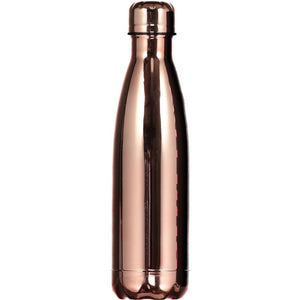 Chilly's Chrome Rose Gold Water Bottle 500ml