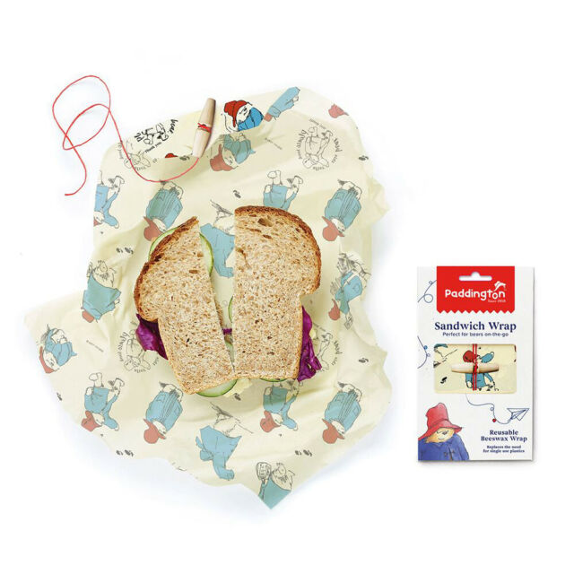 Paddington Bear Sandwich Beeswrap