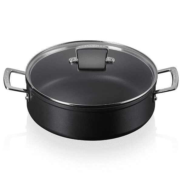 Le Creuset - Toughened Non-Stick Sauteuse with Glass Lid