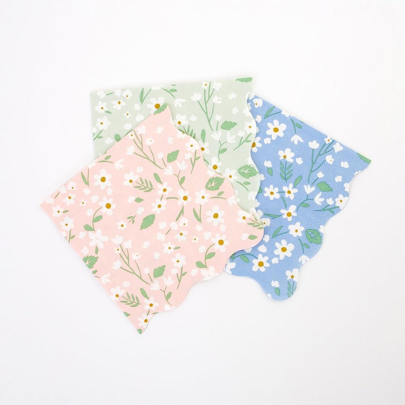 Meri Meri Ditsy Floral Small Napkins