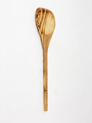 Divine Deli - Olive Wood Spoon with Rounded Corner 30cms