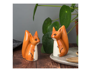 Hannah Turner - Red Squirrel Salt and Pepper Shakers