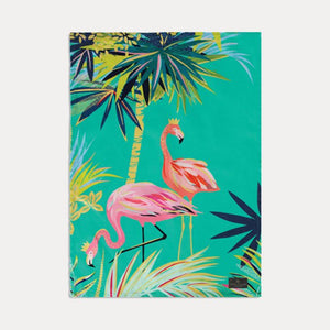Sara Miller - Tea Towel Tahiti Flamingo Placement