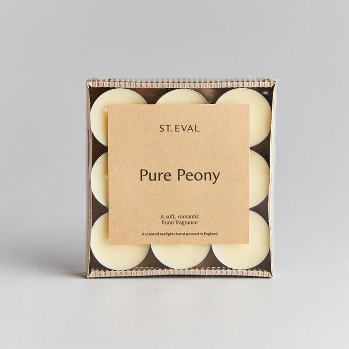 St Eval Candle Co - Tealights Pure Peony