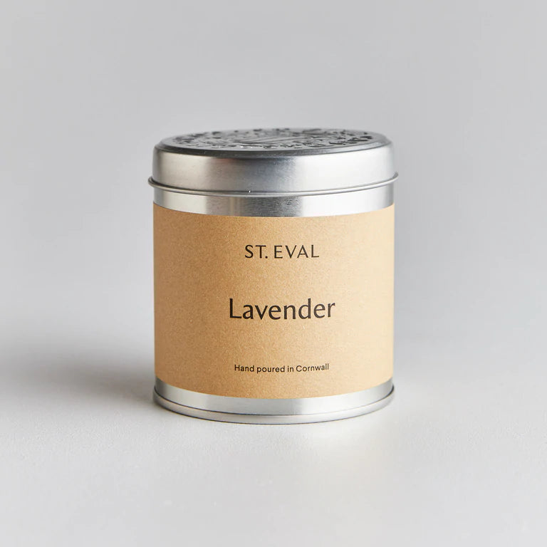 St Eval Candle Co - Lavender Scented Tin Candle