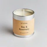 St Eval Bay & Rosemary Scented Tin Candle