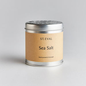 St Eval Candle Co - Sea Salt Scented Tin Candle