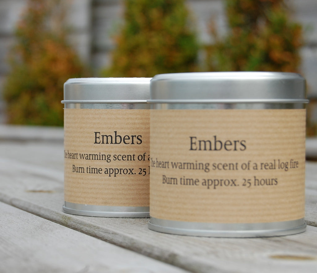 St Eval Candle Co - Embers Small Scented Tin Candle