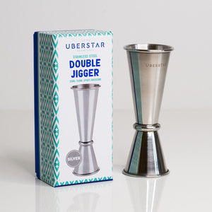 Uberstar Double Jigger - Stainless Steel