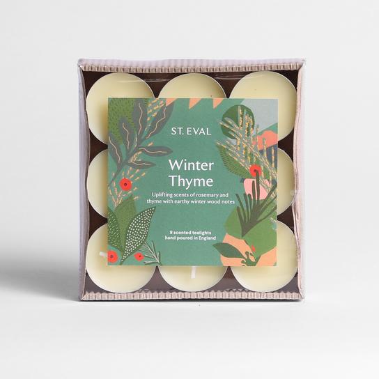 St Eval Candle Co - Tealights - Winter Thyme