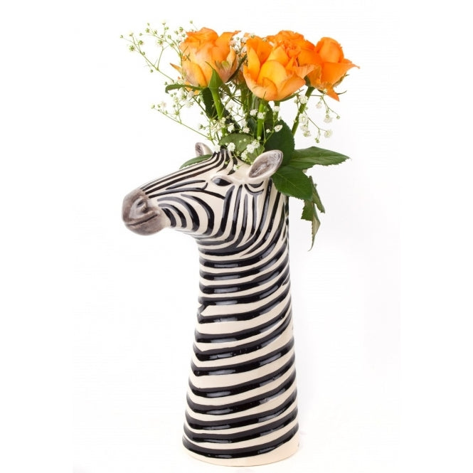 Quail Zebra Flower Vase Large